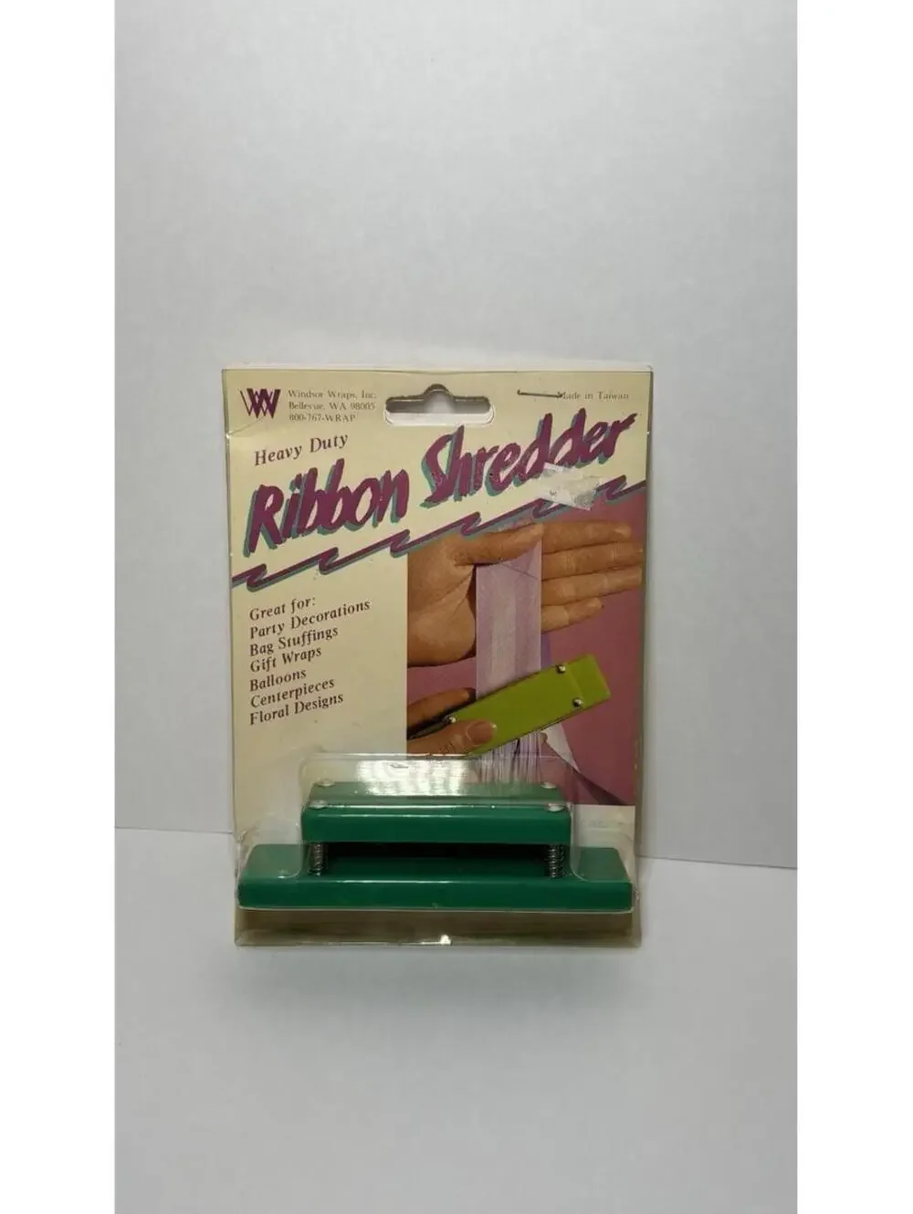 VINTAGE WINDSOR WRAPS INC HEAVY DUTY RIBBON SHREDDER UNOPENED NEW